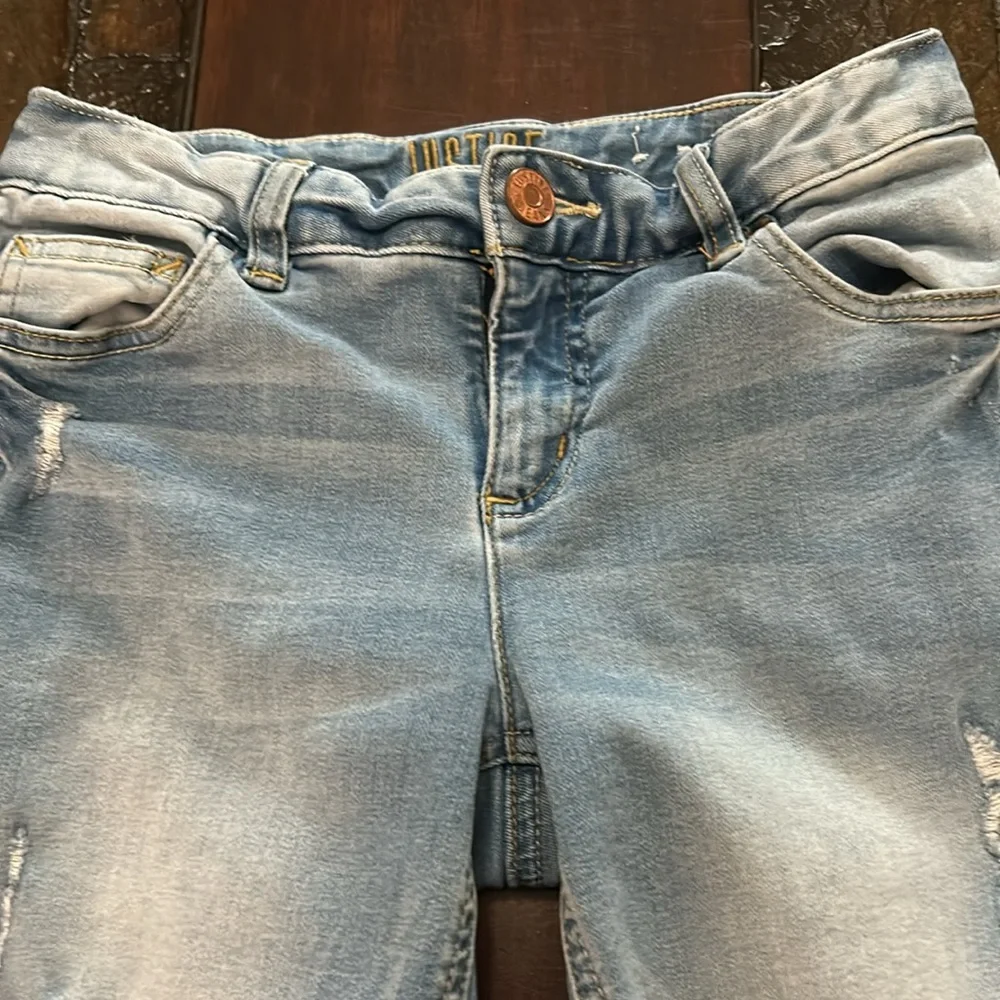 Girl’s Justice Medium Wash Jean Shorts